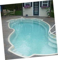 Inground Pool Installation Portfolio Image Gallery